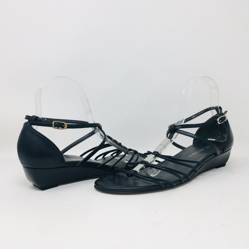 Stuart Weitzman Longlight Supple Kid Sandals